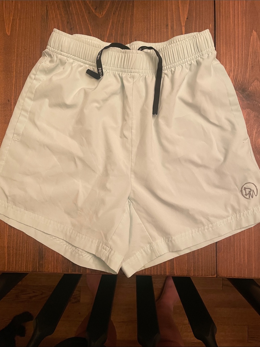 Boys Dirty Mids mint Athletic Active Shorts - Elastic Waist with Drawstring sz s
